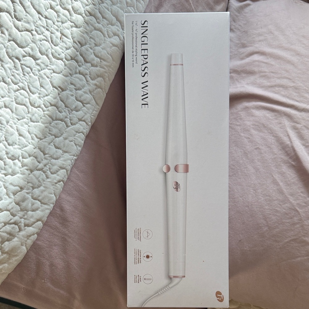 T3 SinglePass Wave in White and Rose Gold